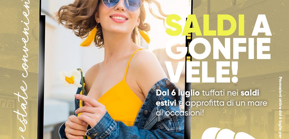 Saldi a gonfie vele!