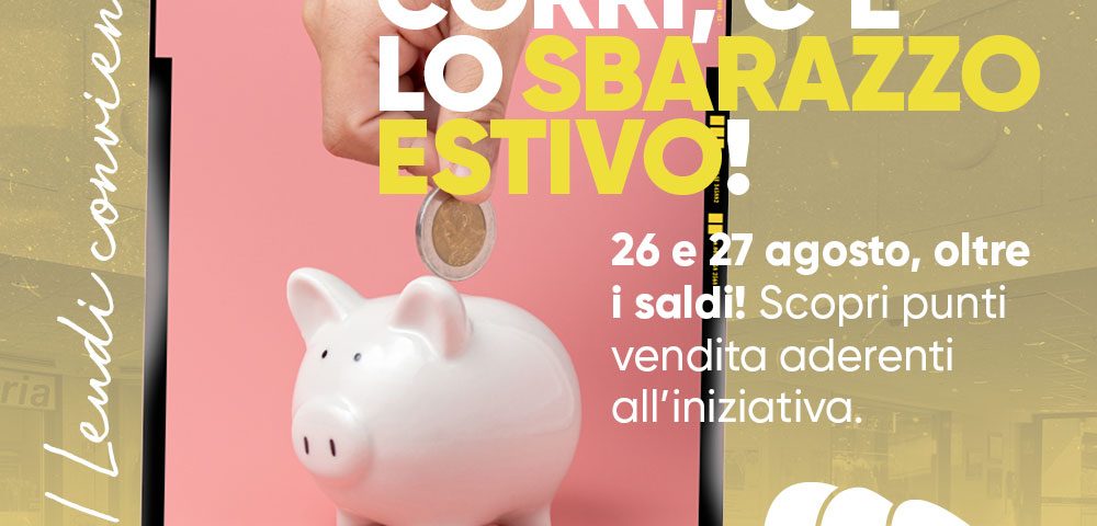 Corri, c'è lo sbarazzo estivo!