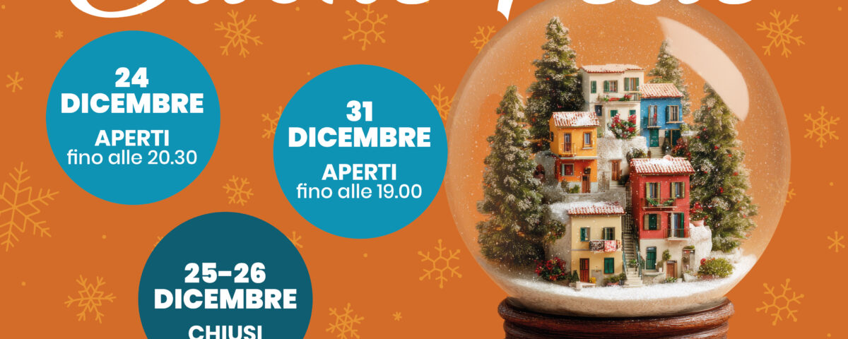 Gli orari delle Feste di Natale 2025